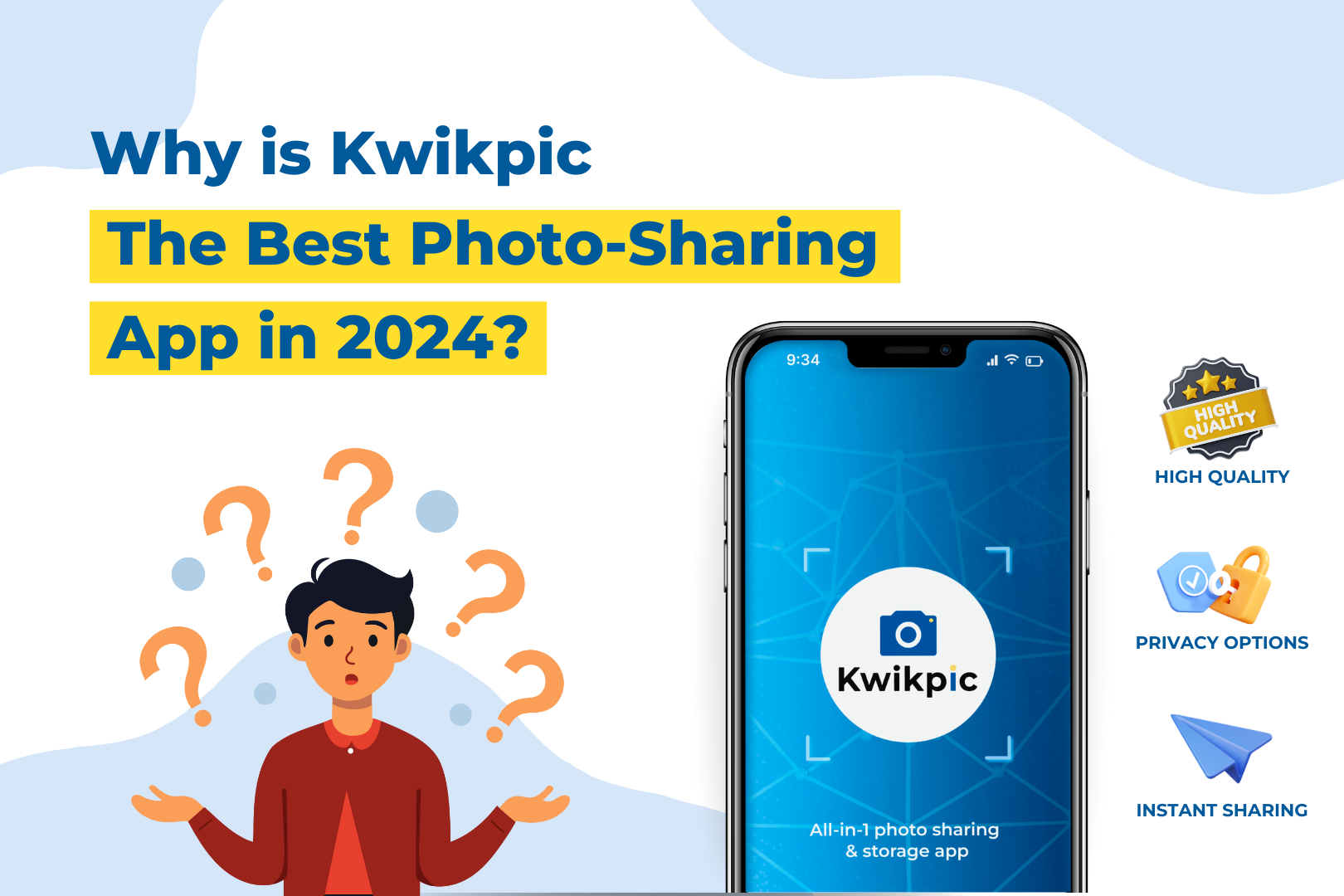 Kwikpic the best photo sharing app in 2024